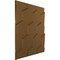 Ekena Millwork 19 5/8in. W x 19 5/8in. H Honeycomb EnduraWall Decorative 3D Wall Panel Covers 2.67 Sq. Ft. WP20X20HBCGH - alternate 5
